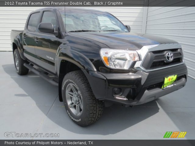 2012 Toyota Tacoma TSS Prerunner Double Cab in Black