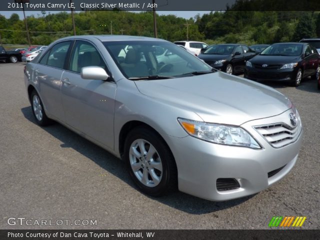 2011 Toyota Camry LE in Classic Silver Metallic