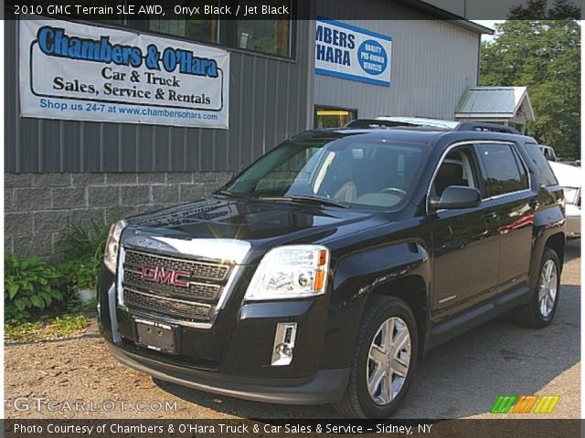 2010 GMC Terrain SLE AWD in Onyx Black
