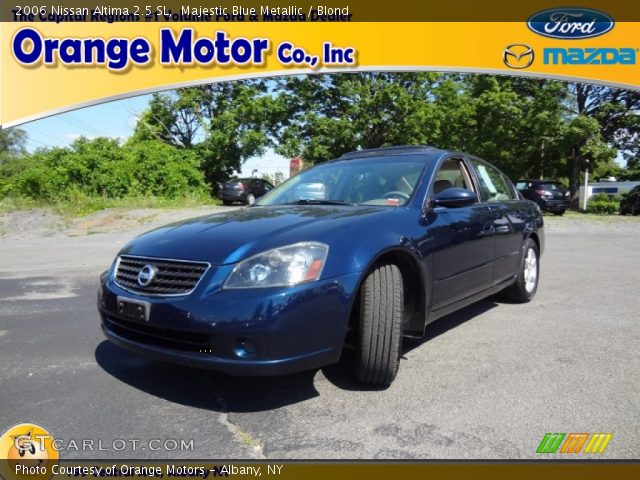 2006 Nissan Altima 2.5 SL in Majestic Blue Metallic