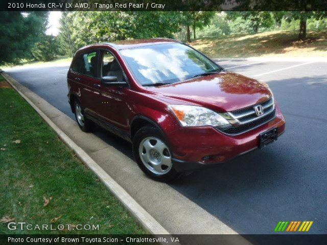 2010 Honda CR-V LX AWD in Tango Red Pearl