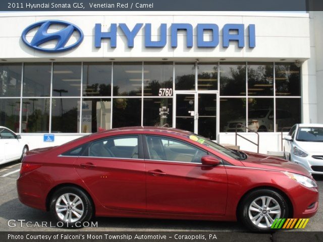 2011 Hyundai Sonata GLS in Venetian Red