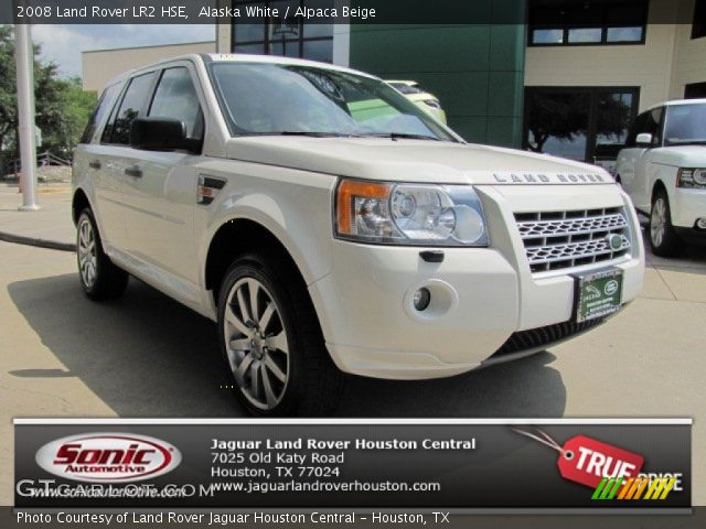 2008 Land Rover LR2 HSE in Alaska White