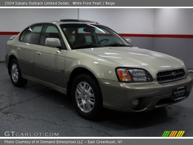 2004 Subaru Outback Limited Sedan in White Frost Pearl