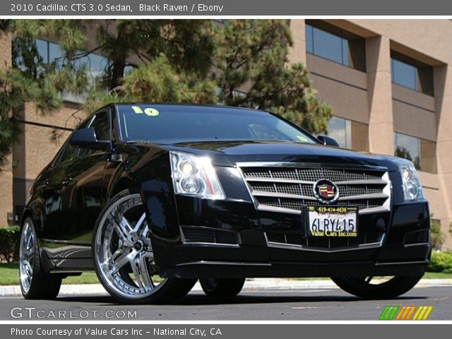 2010 Cadillac CTS 3.0 Sedan in Black Raven