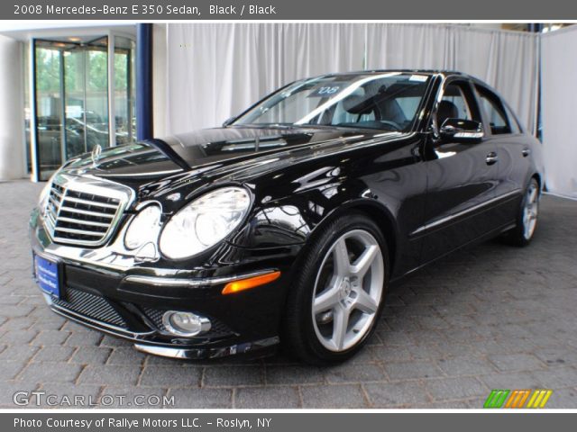 2008 Mercedes-Benz E 350 Sedan in Black