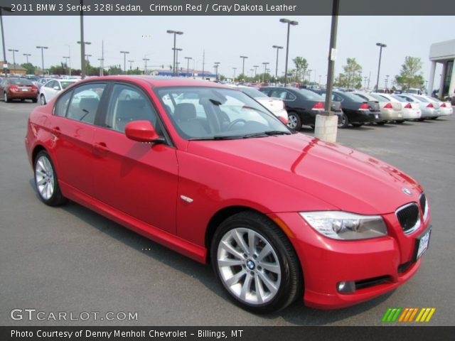 2011 BMW 3 Series 328i Sedan in Crimson Red