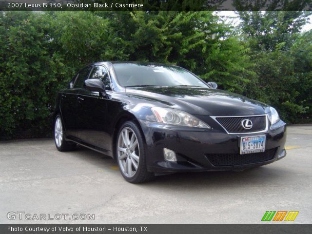 2007 Lexus IS 350 in Obsidian Black