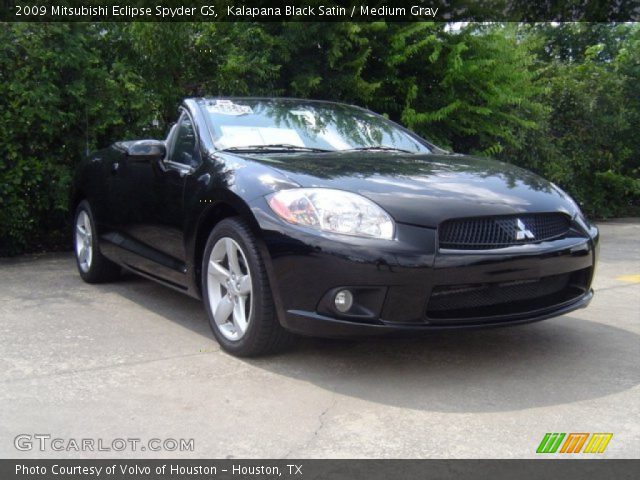 2009 Mitsubishi Eclipse Spyder GS in Kalapana Black Satin