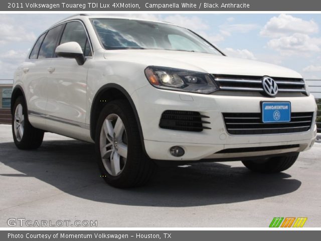 2011 Volkswagen Touareg TDI Lux 4XMotion in Campanella White