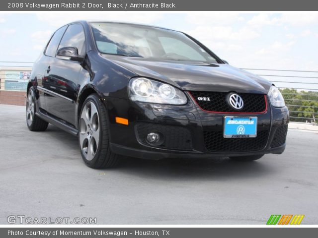 2008 Volkswagen Rabbit 2 Door in Black