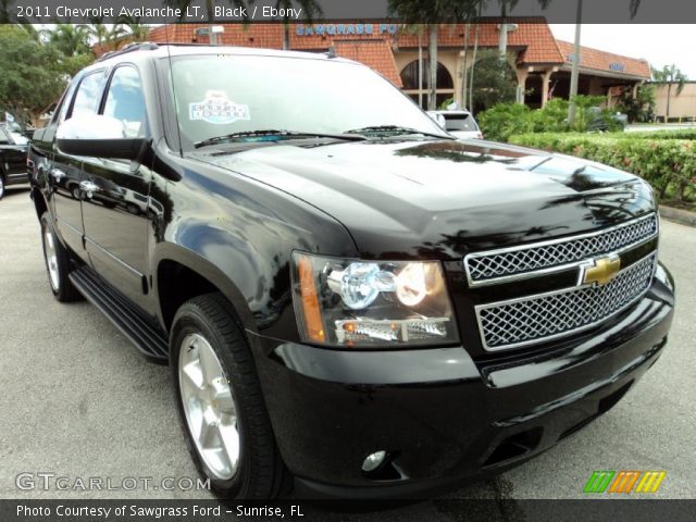 2011 Chevrolet Avalanche LT in Black