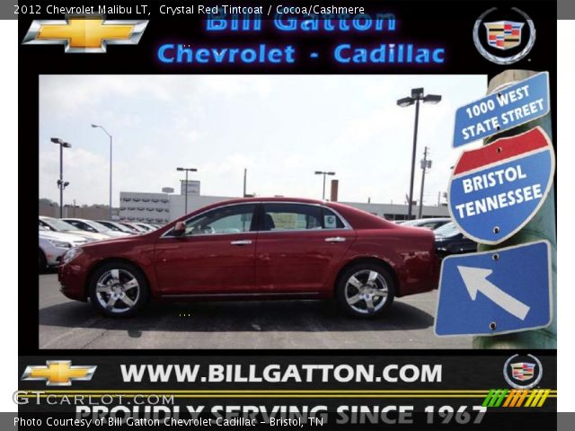 2012 Chevrolet Malibu LT in Crystal Red Tintcoat