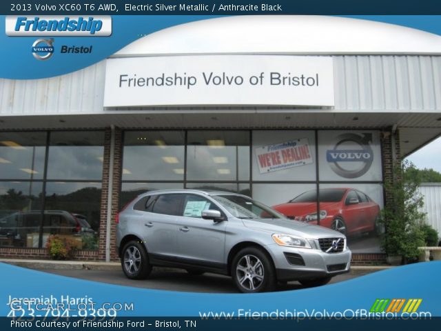 2013 Volvo XC60 T6 AWD in Electric Silver Metallic