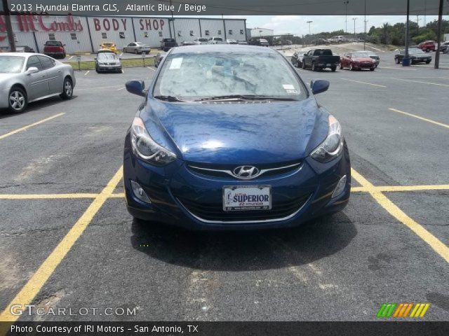 2013 Hyundai Elantra GLS in Atlantic Blue