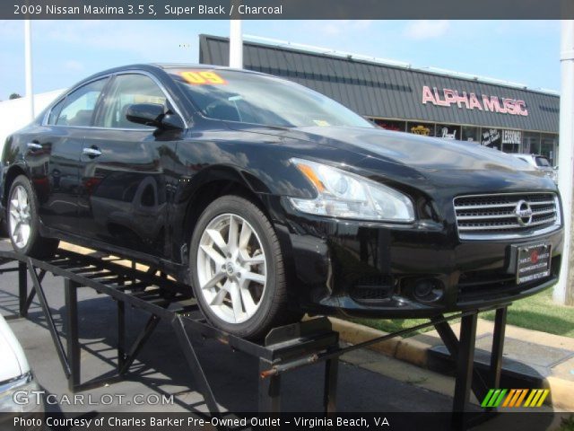 2009 Nissan Maxima 3.5 S in Super Black