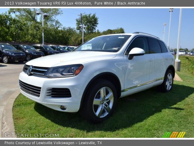 2013 Volkswagen Touareg VR6 FSI Lux 4XMotion in Pure White