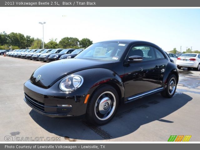 2013 Volkswagen Beetle 2.5L in Black