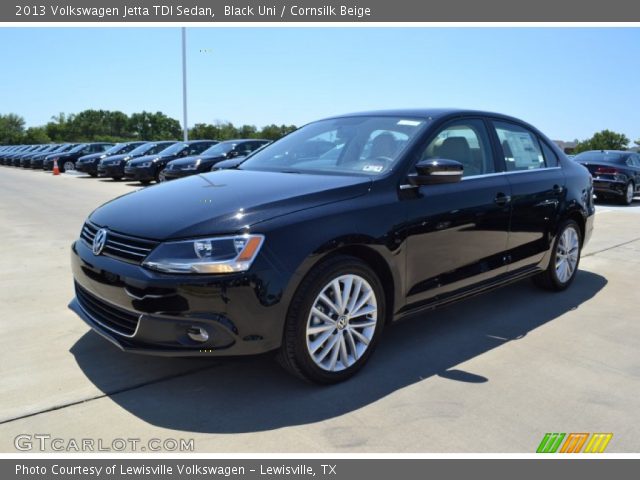 2013 Volkswagen Jetta TDI Sedan in Black Uni