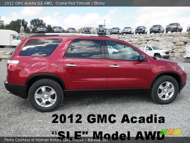 2012 GMC Acadia SLE AWD in Crystal Red Tintcoat