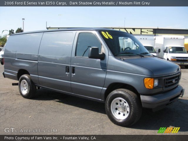 2006 Ford E Series Van E350 Cargo in Dark Shadow Grey Metallic