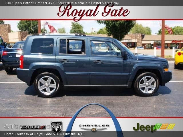 2007 Jeep Patriot Limited 4x4 in Steel Blue Metallic