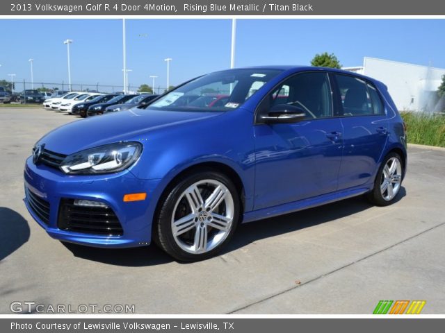 2013 Volkswagen Golf R 4 Door 4Motion in Rising Blue Metallic