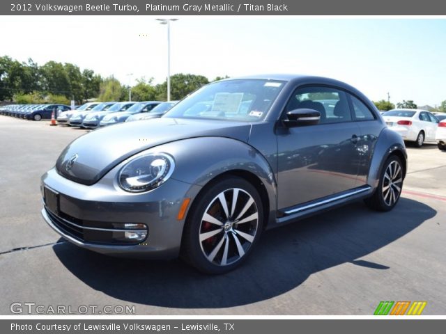 2012 Volkswagen Beetle Turbo in Platinum Gray Metallic