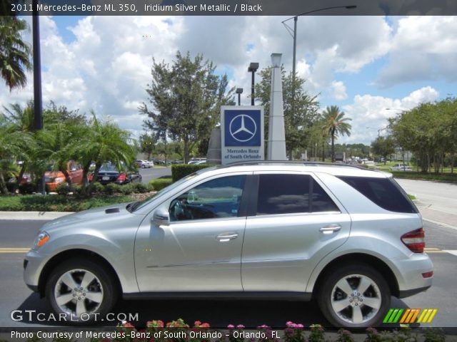 2011 Mercedes-Benz ML 350 in Iridium Silver Metallic