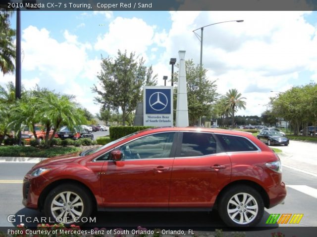 2010 Mazda CX-7 s Touring in Copper Red