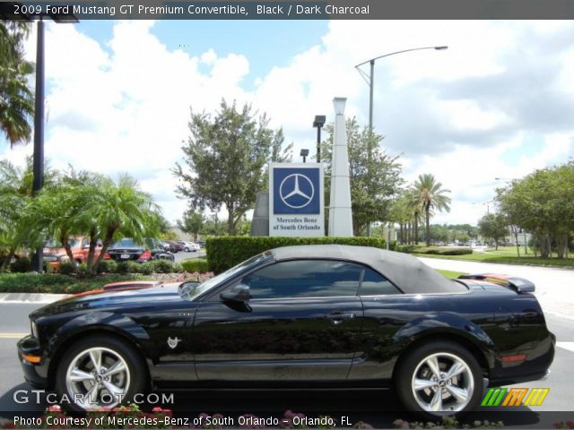 2009 Ford Mustang GT Premium Convertible in Black