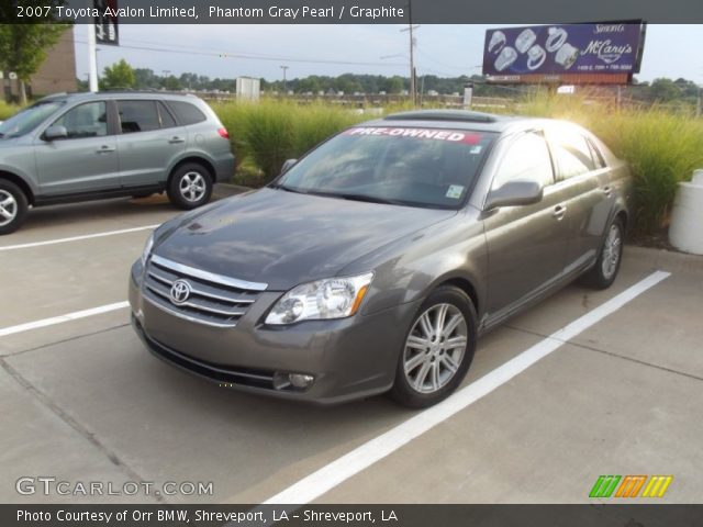 2007 Toyota Avalon Limited in Phantom Gray Pearl