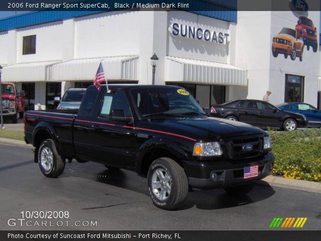 2006 Ford Ranger Sport SuperCab in Black