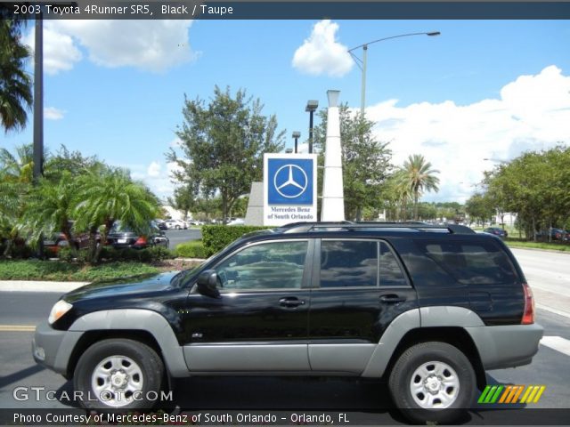 2003 Toyota 4Runner SR5 in Black