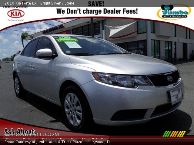 2010 Kia Forte EX in Bright Silver