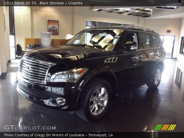 2012 Infiniti QX 56 in Black Obsidian