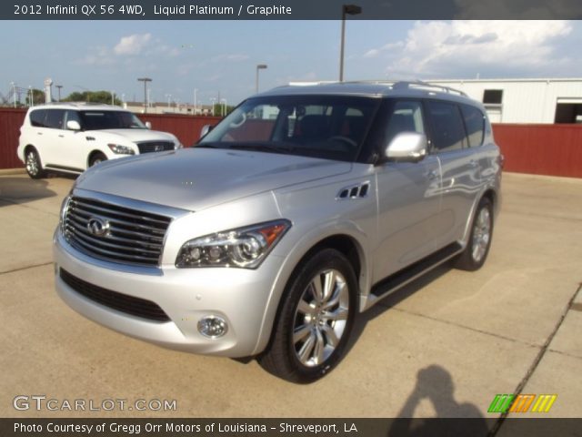 2012 Infiniti QX 56 4WD in Liquid Platinum