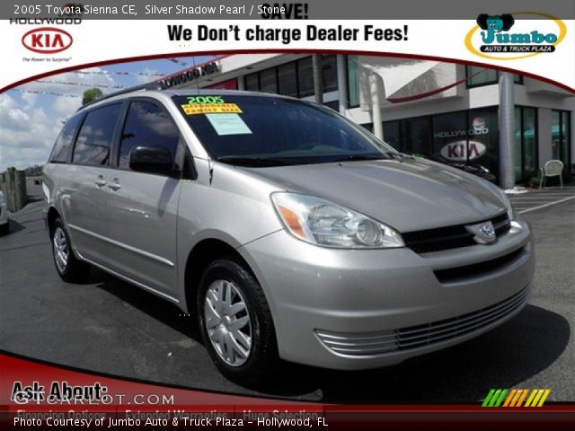 2005 Toyota Sienna CE in Silver Shadow Pearl