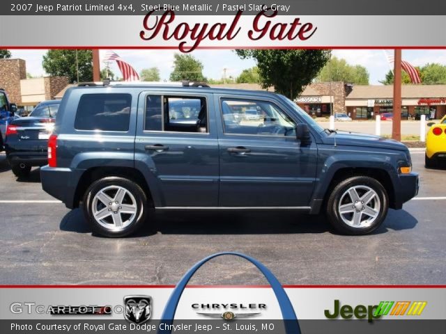2007 Jeep Patriot Limited 4x4 in Steel Blue Metallic