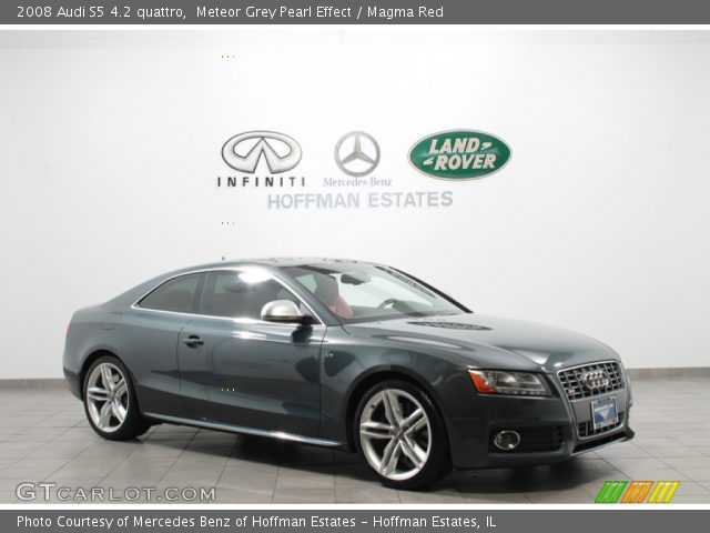 2008 Audi S5 4.2 quattro in Meteor Grey Pearl Effect