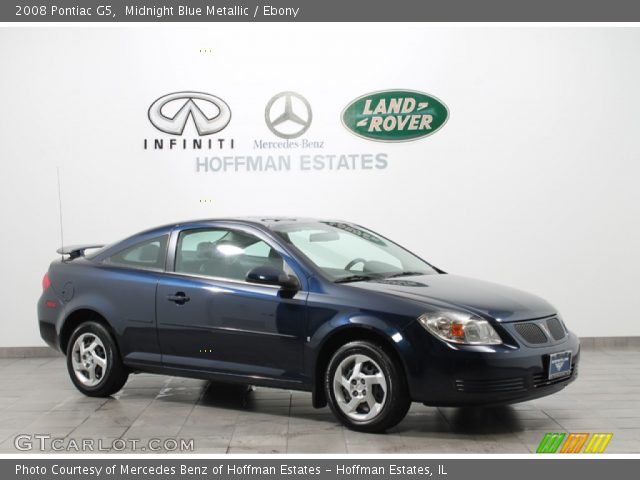 2008 Pontiac G5  in Midnight Blue Metallic