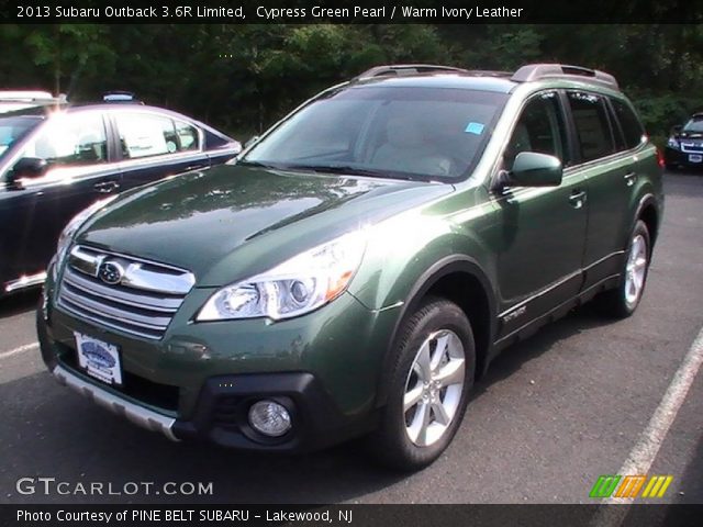 2013 Subaru Outback 3.6R Limited in Cypress Green Pearl