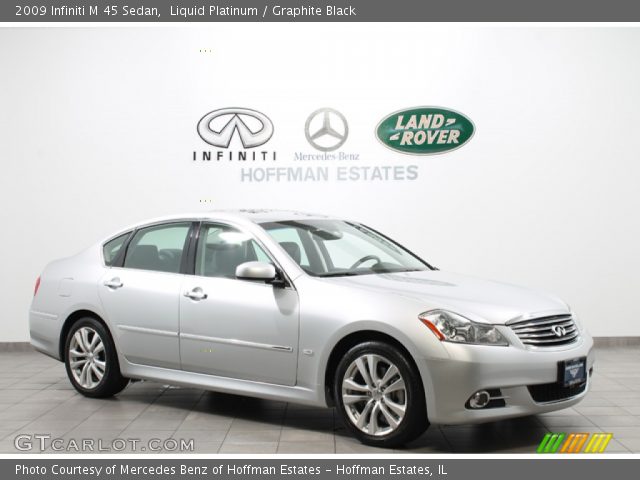 2009 Infiniti M 45 Sedan in Liquid Platinum