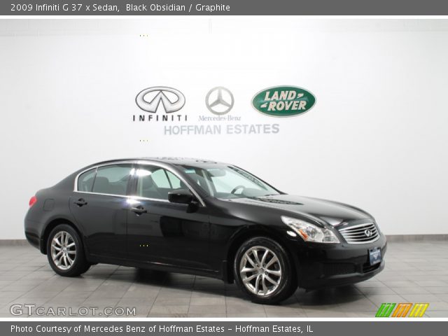 2009 Infiniti G 37 x Sedan in Black Obsidian