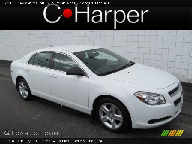 2011 Chevrolet Malibu LS in Summit White