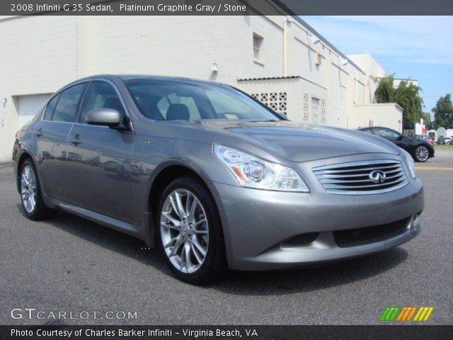 2008 Infiniti G 35 Sedan in Platinum Graphite Gray