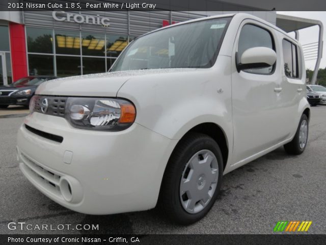 2012 Nissan Cube 1.8 S in Pearl White