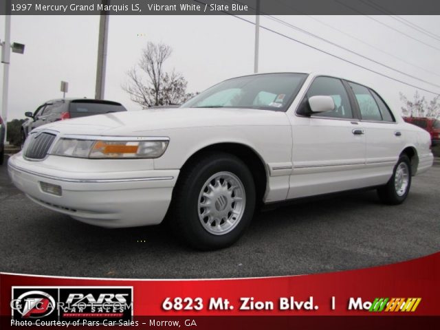 1997 Mercury Grand Marquis LS in Vibrant White