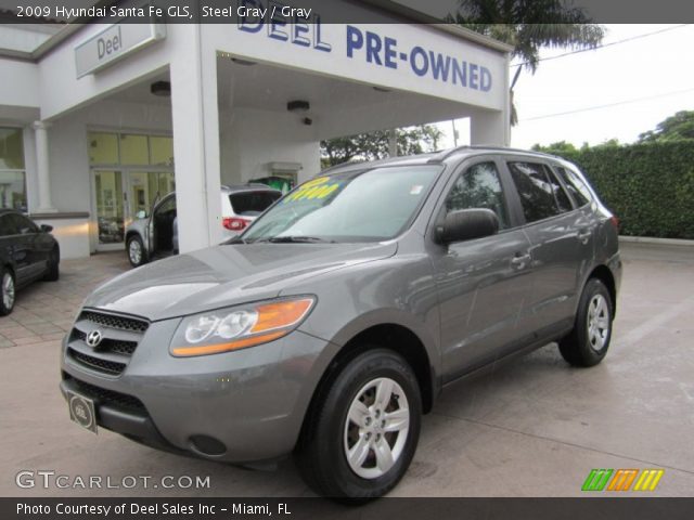 2009 Hyundai Santa Fe GLS in Steel Gray