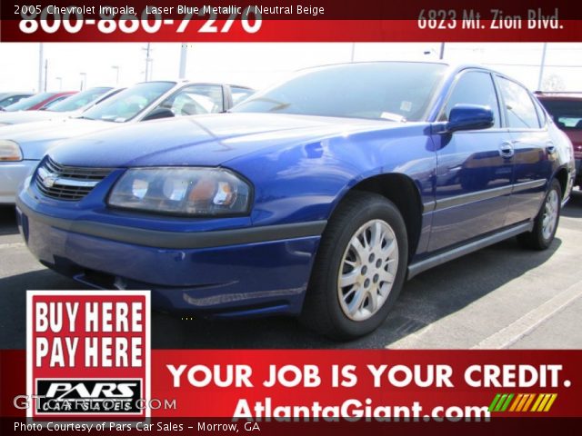 2005 Chevrolet Impala  in Laser Blue Metallic